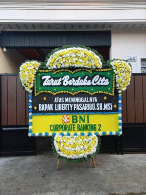 Papan Bunga Duka di Muara Siban