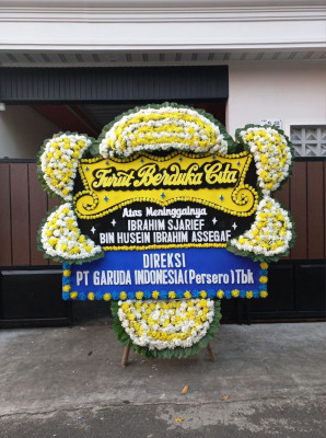 Papan Bunga Duka di Muara Siban