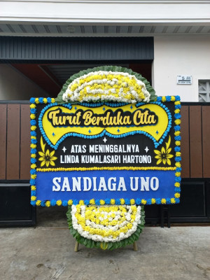 Papan Bunga Duka di Muara Siban