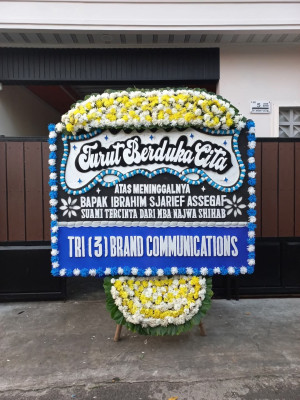 Papan Bunga Duka di Muara Siban